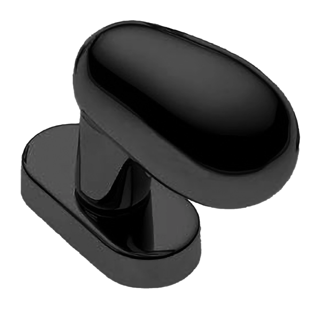 Ручка оконная UOVO W1 NERO, цвет - черный фото купить Махачкала