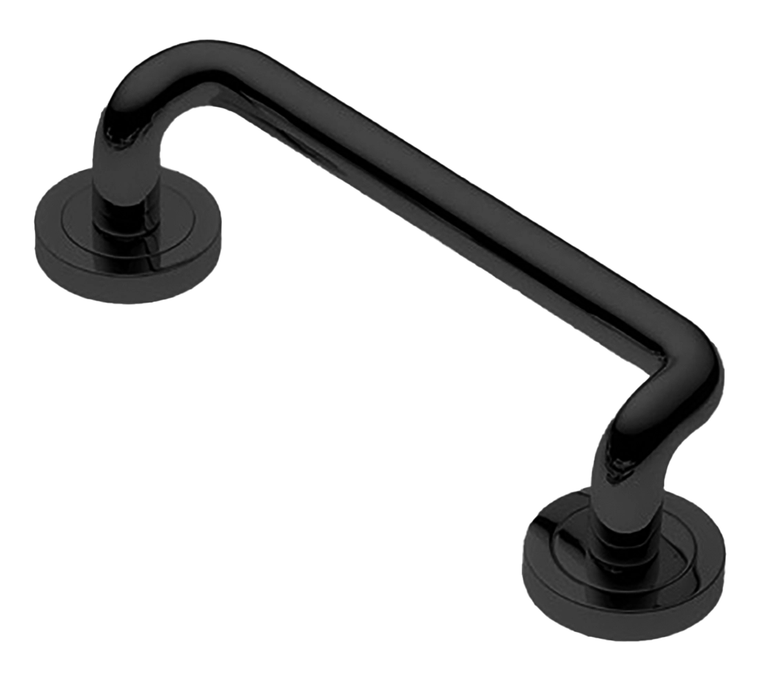 Ручка-скоба SNAKE PH NERO, цвет - черный фото 1 Ручка-скоба SNAKE PH NERO, цвет - черный фото купить Махачкала