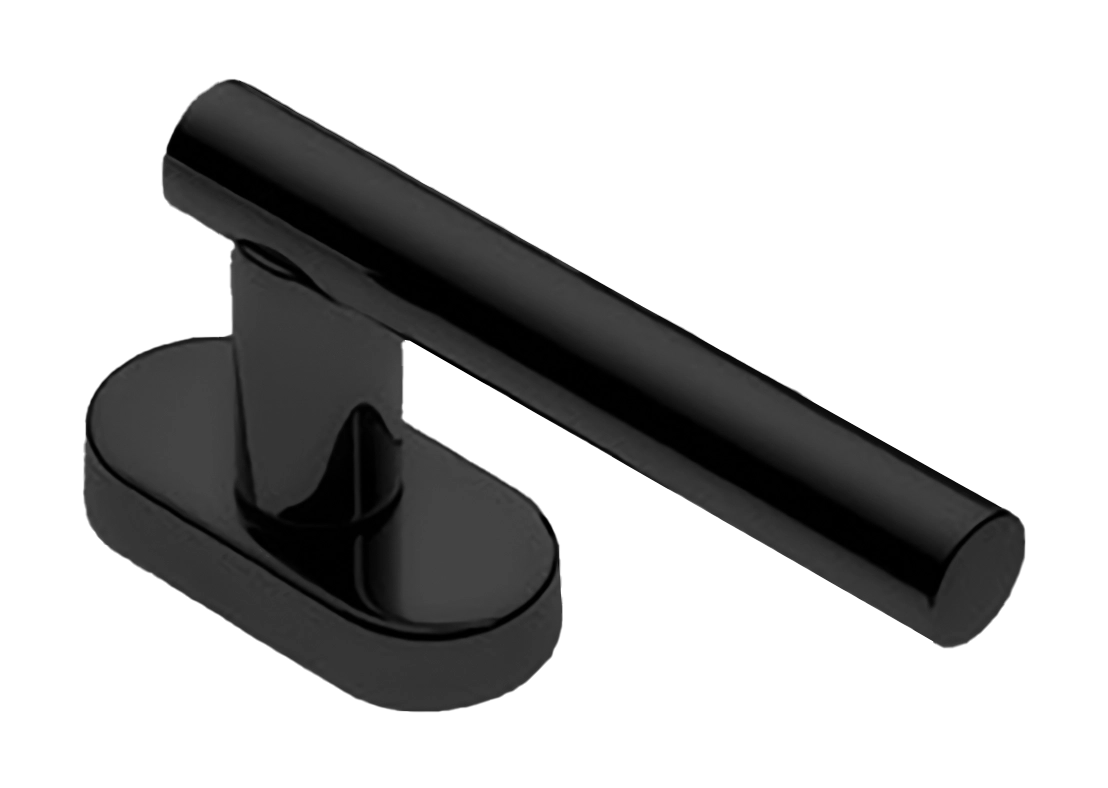 Ручка оконная CALLA W1 NERO, цвет - черный фото купить Махачкала