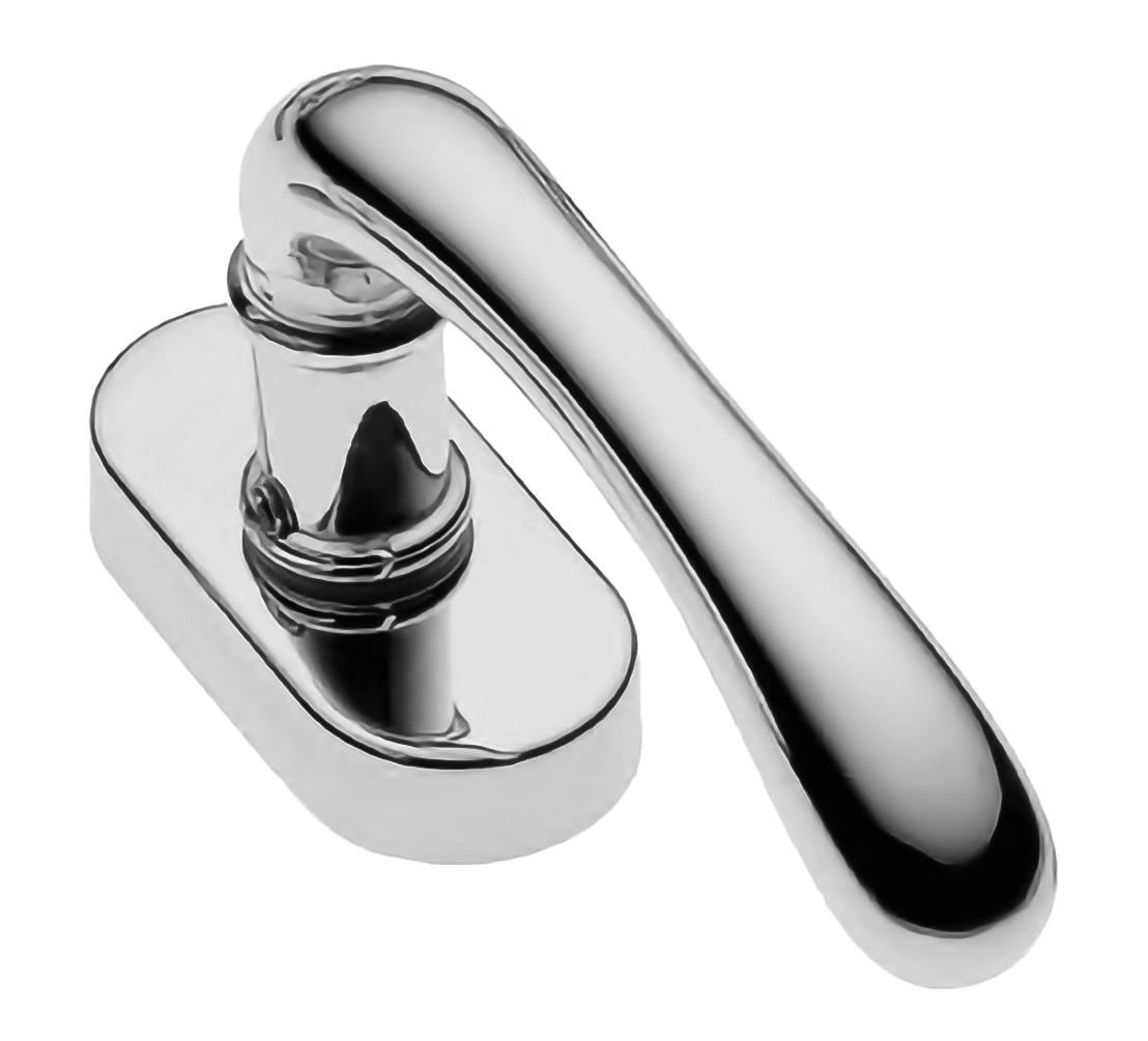 Ручка оконная RING W1 CRO, цвет - хром фото купить Махачкала