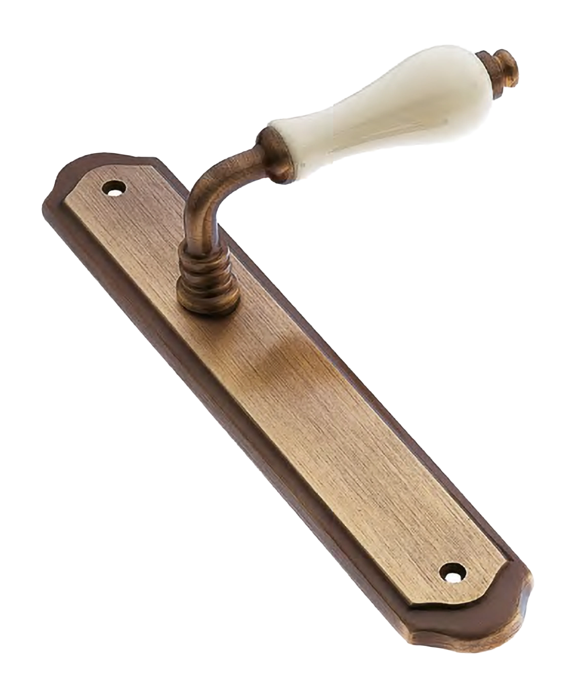 Ручка на планке CERAMICA PL OBR/CHAMP, цвет - бронза/шампань фото 1 Ручка на планке CERAMICA PL OBR/CHAMP, цвет - бронза/шампань фото купить Махачкала