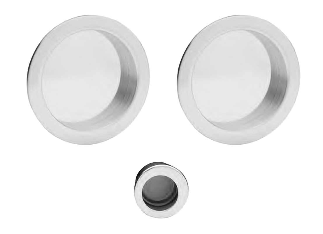 Ручка для раздвижной двери ART.54/A CRO с пальчиковой ручкой, цвет - хром фото купить Махачкала