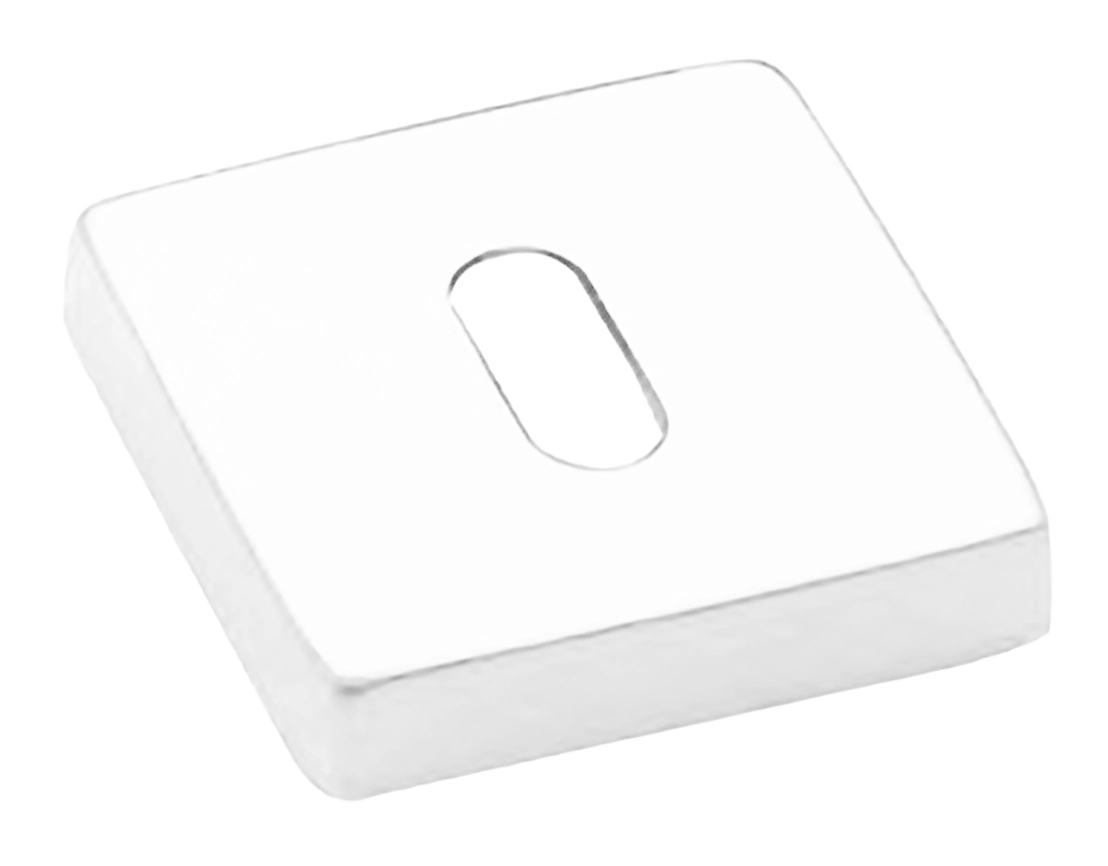 Накладка на ключевой цилиндр LUX-FK-S4 BIA на квадратной розетке под ключ буратино, цвет - белый фото купить Махачкала
