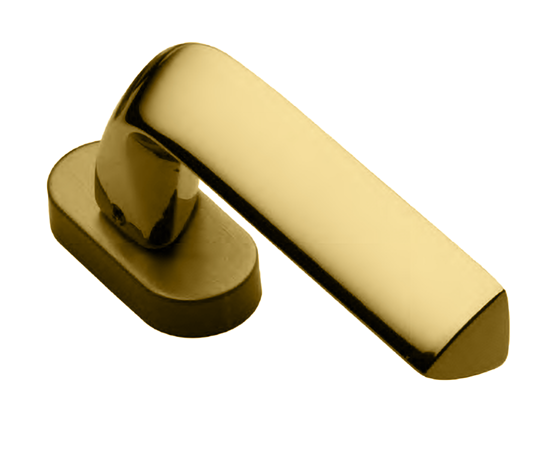 Ручка оконная MATRIX W1 OTL, цвет - золото фото 1 Ручка оконная MATRIX W1 OTL, цвет - золото фото купить Махачкала