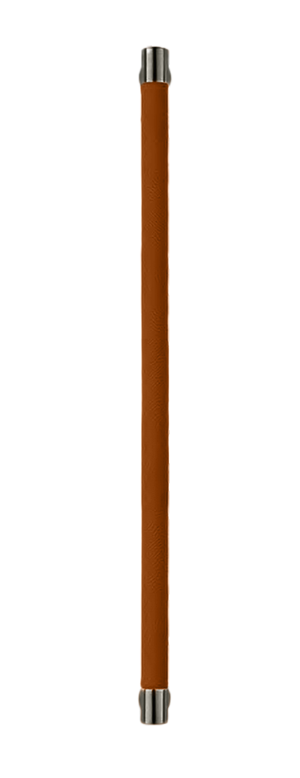 Ручка-скоба HIDE LEATHER PH/A ANT/CUOIO, цвет - антрацит/светло-коричневый фото 1 Ручка-скоба HIDE LEATHER PH/A ANT/CUOIO, цвет - антрацит/светло-коричневый фото купить Махачкала