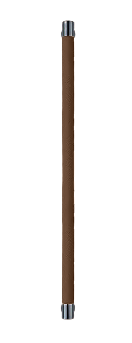 Ручка-скоба HIDE LEATHER PH/B NERO/TESTA DI MORO, цвет - черный/темно-коричневый фото 1 Ручка-скоба HIDE LEATHER PH/B NERO/TESTA DI MORO, цвет - черный/темно-коричневый фото купить Махачкала