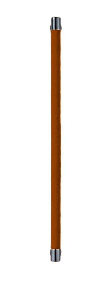 Ручка-скоба HIDE LEATHER PH/B NERO/CUOIO, цвет - черный/светло-коричневый фото 1 Ручка-скоба HIDE LEATHER PH/B NERO/CUOIO, цвет - черный/светло-коричневый фото купить Махачкала