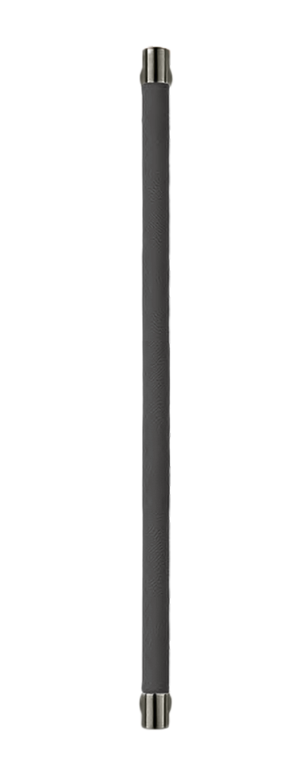 Ручка-скоба HIDE LEATHER PH/B ANT/GRAFITE, цвет - антрацит/графит фото купить Махачкала