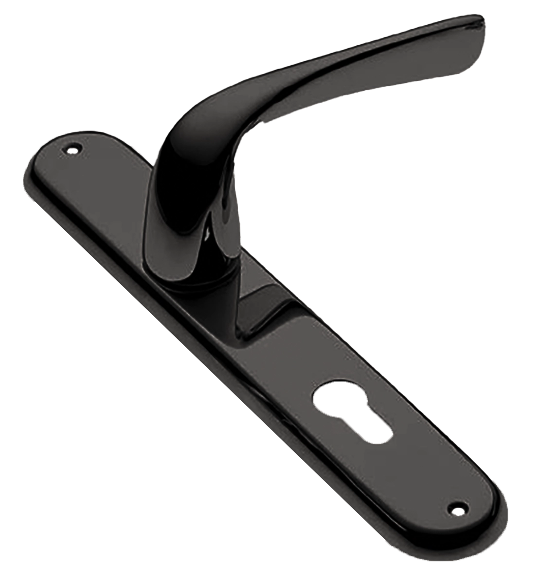 Ручка дверная на планке LE MANS PL NIN, цвет черный никель, латунь фото купить в Махачкале