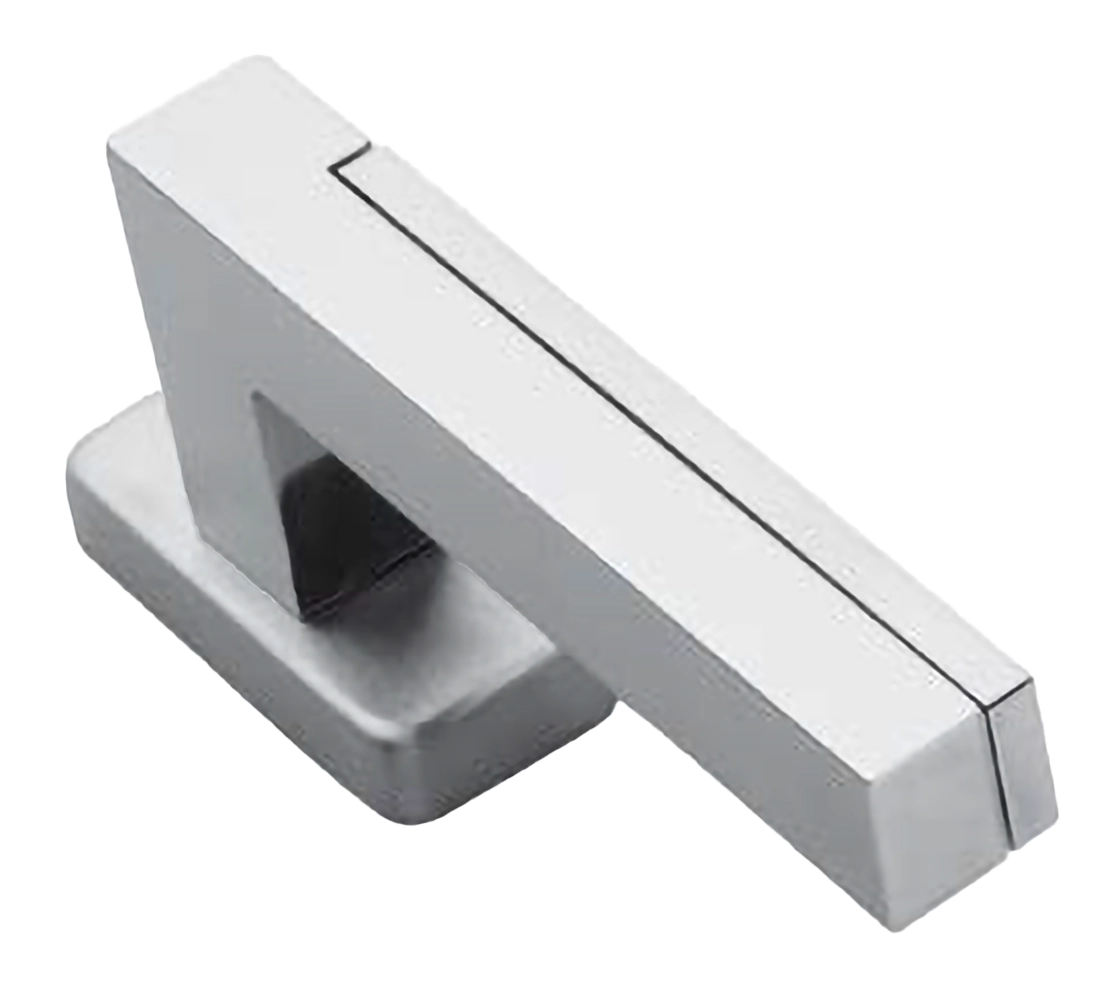 Ручка оконная ISLAND W1 CRO на прямоугольной розетке, цвет хром, латунь фото купить в Махачкале