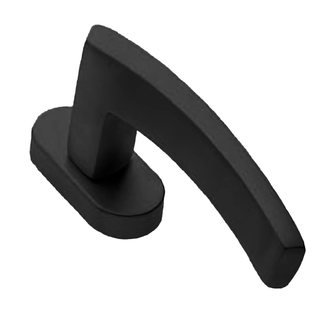 Ручка оконная WIND W1 NERO, цвет - черный фото купить в Махачкале