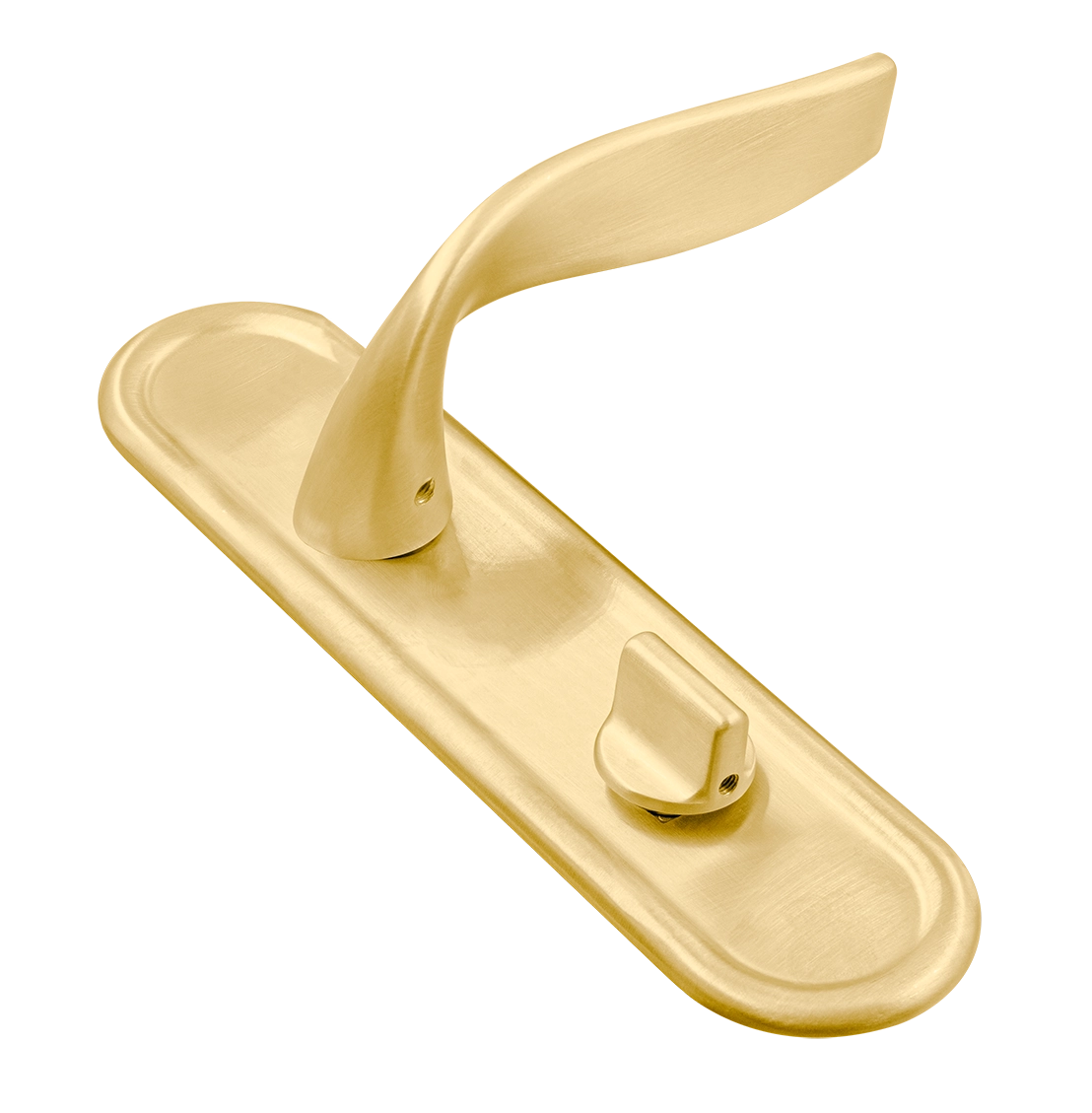 Ручка дверная SKYSCRAPER PLR AH на планке, цвет Осенний мёд/Autumn Honey фото купить Махачкала