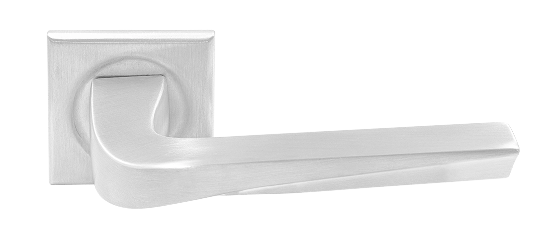 Ручка дверная WD CONCERT HALL S7 WF на квадратной розетке, цвет Зимняя стужа/Winter Frost фото купить Махачкала