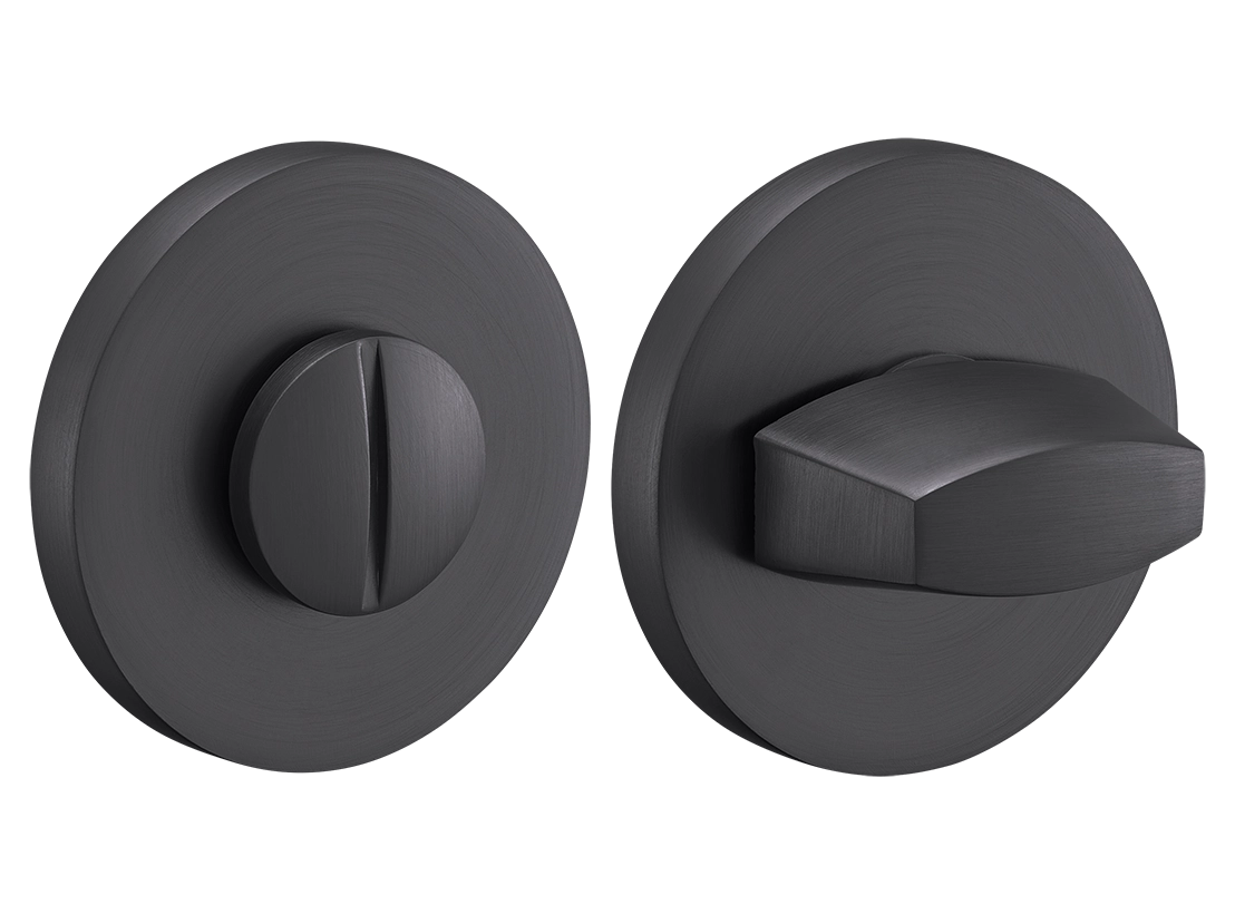 Завертка сантехническая MH-WC-R6 GR на круглой розетке, цвет графит, ЦАМ фото купить Махачкала