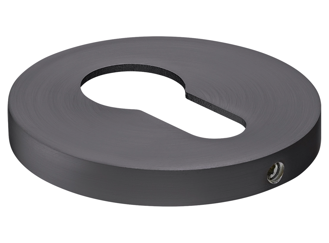 Накладка на замок MH-KH-R6 GR на круглой розетке, цвет матовый графит фото купить Махачкала