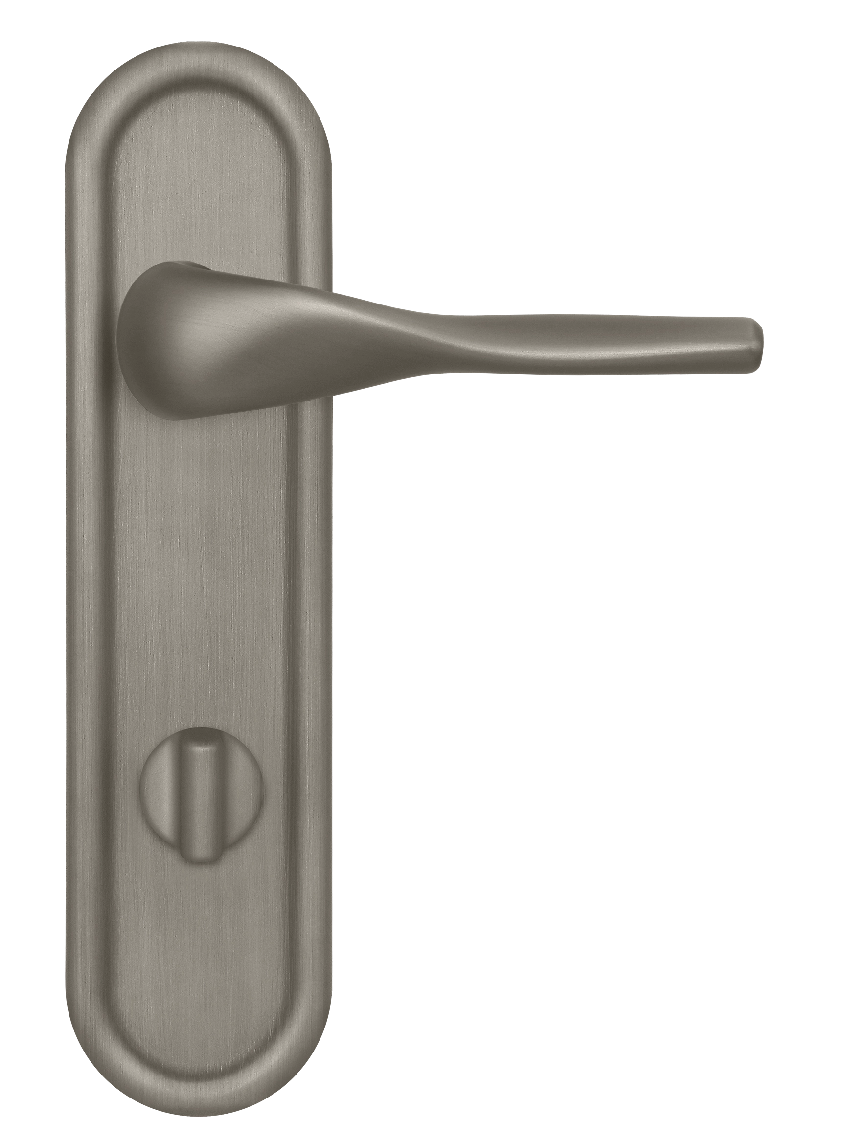 Ручка дверная LVB PLR WC SMI на планке под сантехническую завертку, цвет Весенняя дымка/Spring Mist фото купить в Махачкале