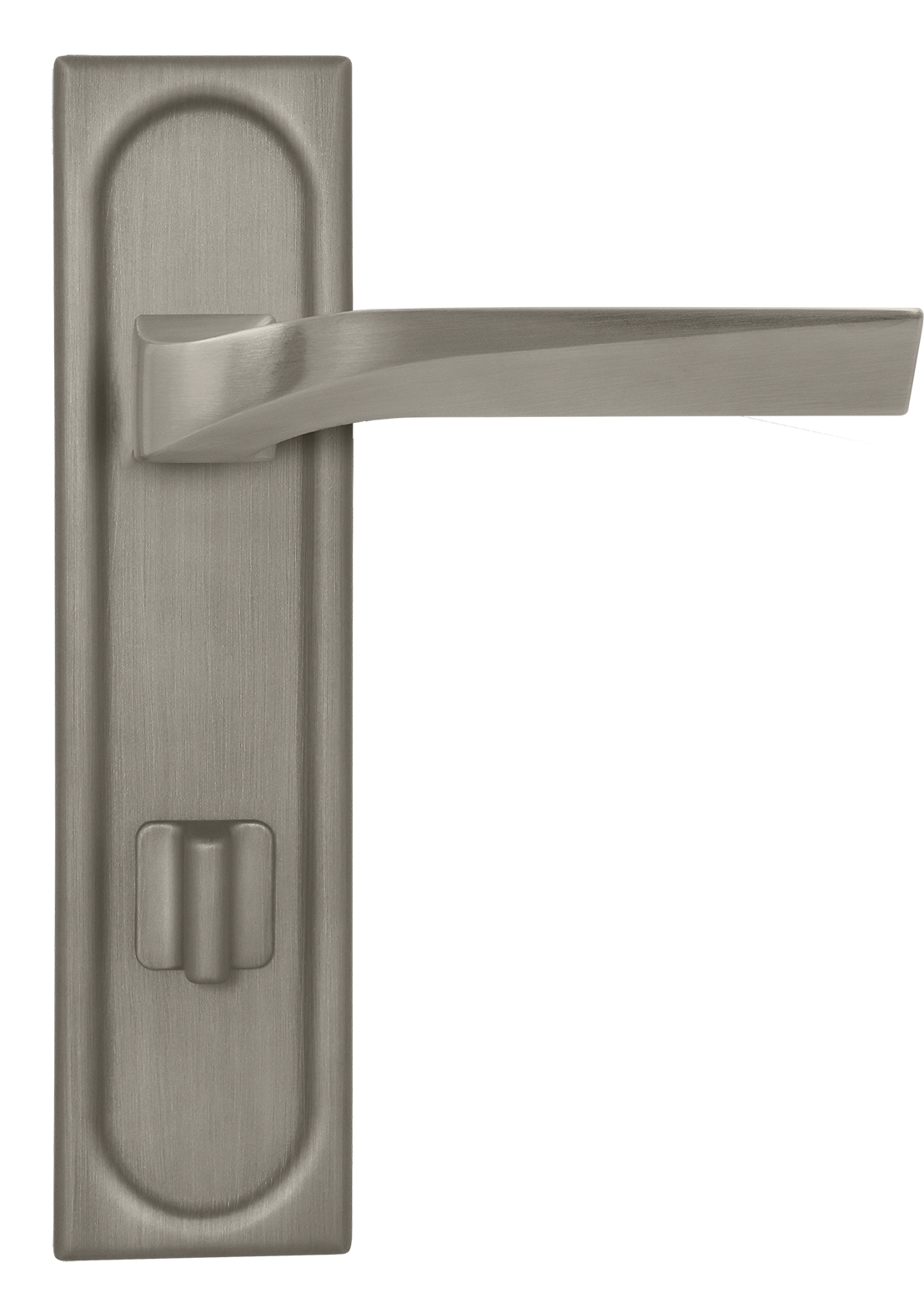 Ручка дверная WD CONCERT HALL PLS WC SMI на планке под сантехническую завертку, цвет Весенняя дымка/Spring Mist фото купить в Махачкале