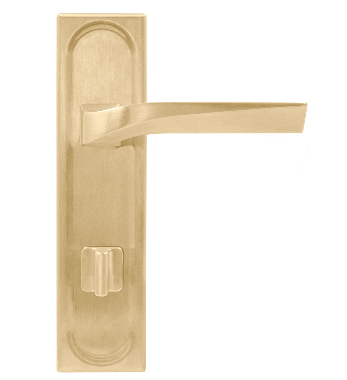 Ручка дверная WD CONCERT HALL PLS WC AH на планке под сантехническую завертку, цвет Осенний мёд/Autumn Honey фото купить в Махачкале