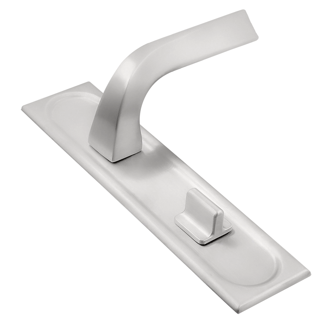 Ручка дверная WD CONCERT HALL PLS WC SSW на планке под сантехническую завертку, цвет Стокгольмский снегопад/Stockholm Snowfall фото купить Махачкала