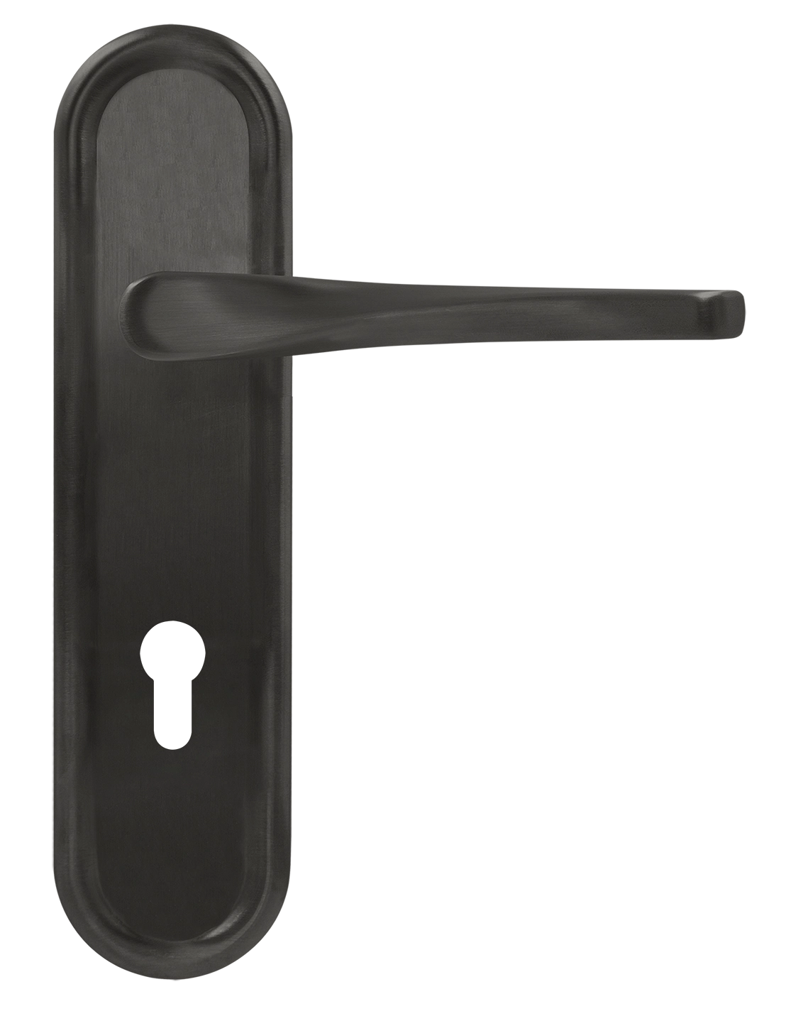 Ручка дверная THE OLYMPICS PLR KH SST на планке под ключевой цилиндр, цвет Летняя гроза/Summer Storm фото купить Махачкала