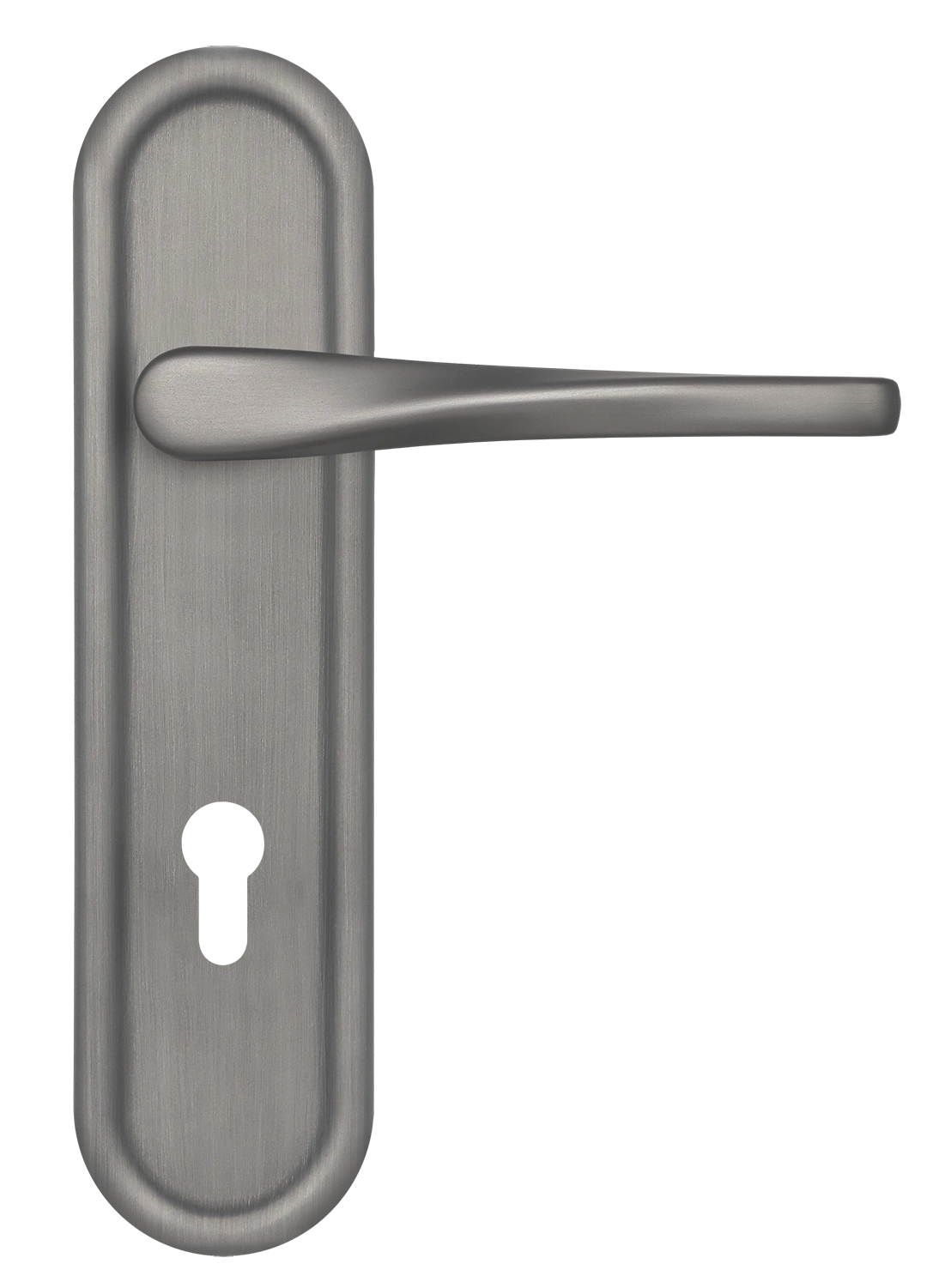 Ручка дверная THE OLYMPICS PLR KH WF на планке под ключевой цилиндр, цвет Зимняя стужа/Winter Frost фото купить Махачкала