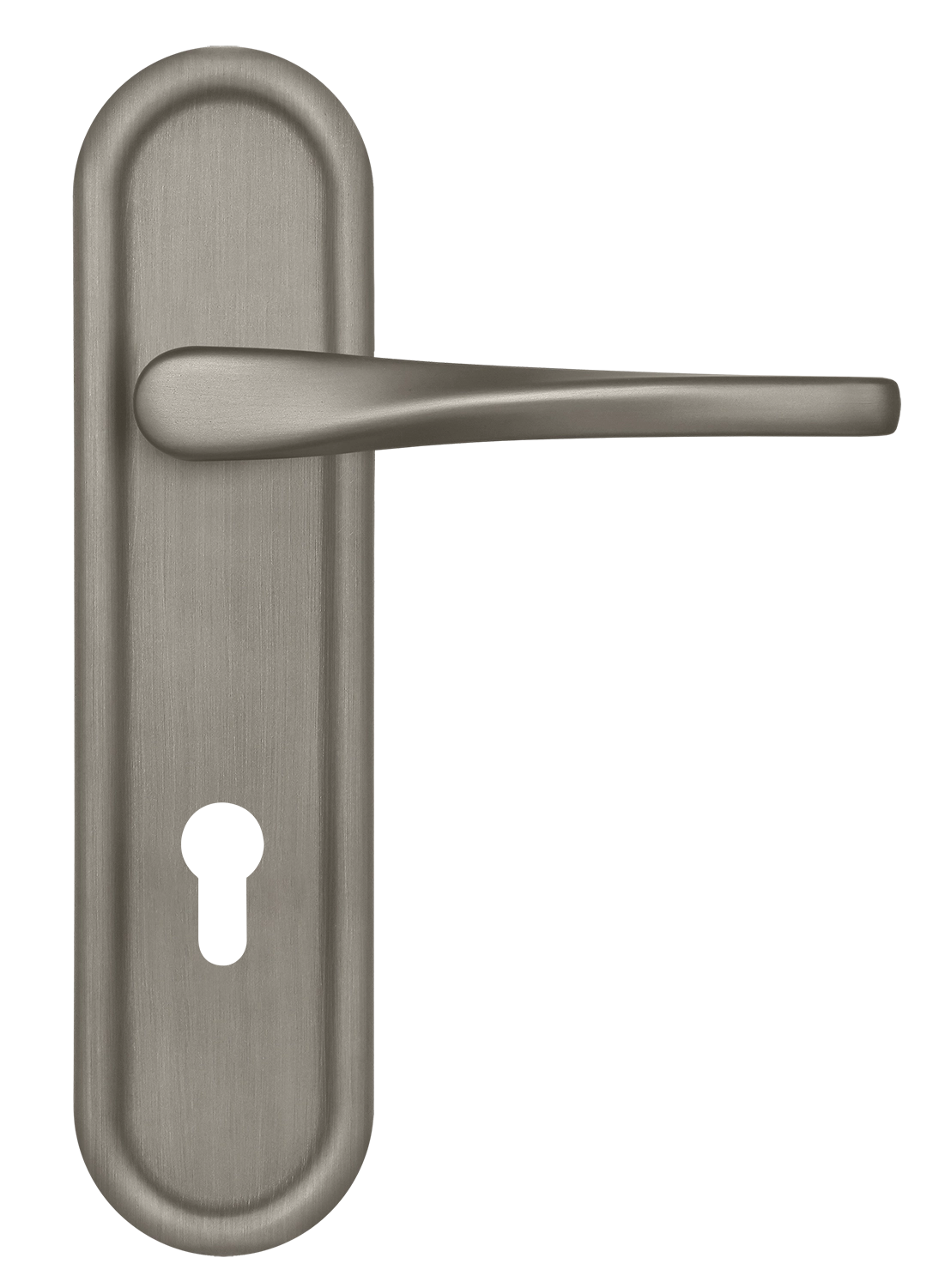 Ручка дверная THE OLYMPICS PLR KH SMI на планке под ключевой цилиндр, цвет Весенняя дымка/Spring Mist фото купить Махачкала