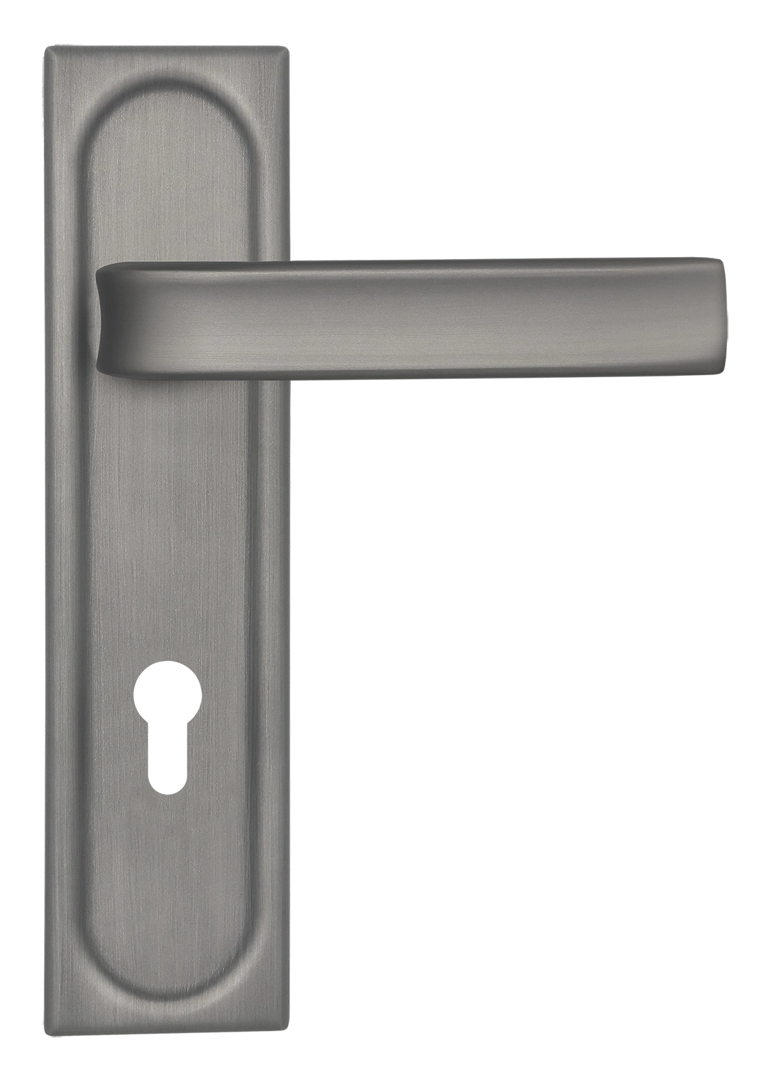 Ручка дверная THE BUS STATION PLS KH WF на планке под ключевой цилиндр, цвет Зимняя стужа/Winter Frost фото купить Махачкала