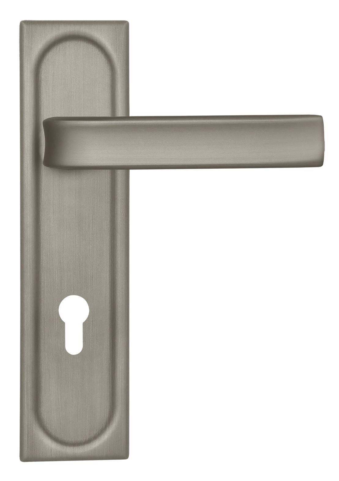 Ручка дверная THE BUS STATION PLS KH SMI на планке под ключевой цилиндр, цвет Весенняя дымка/Spring Mist фото купить Махачкала