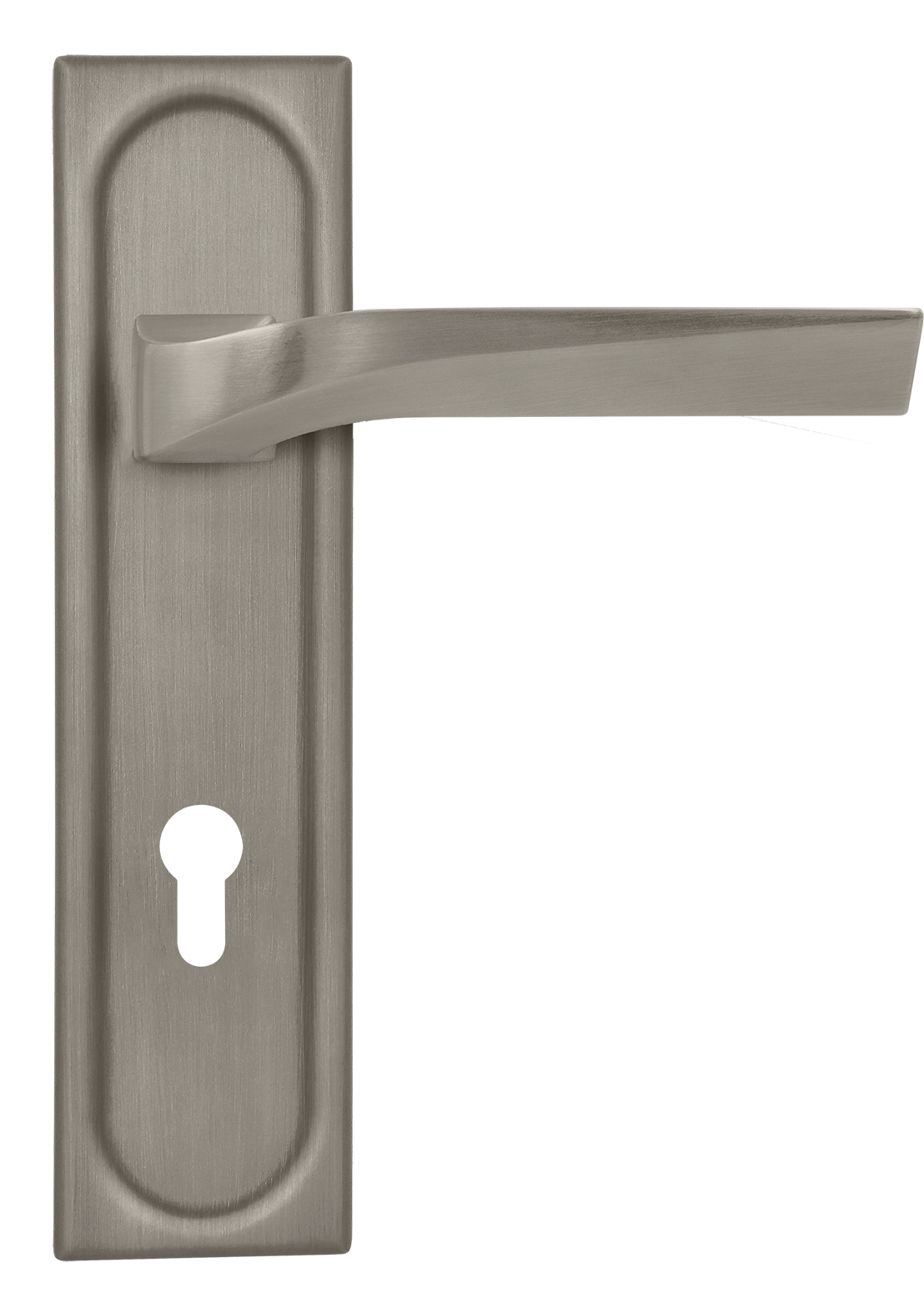 Ручка дверная WD CONCERT HALL PLS KH SMI на планке под ключевой цилиндр, цвет Весенняя дымка/Spring Mist фото купить Махачкала