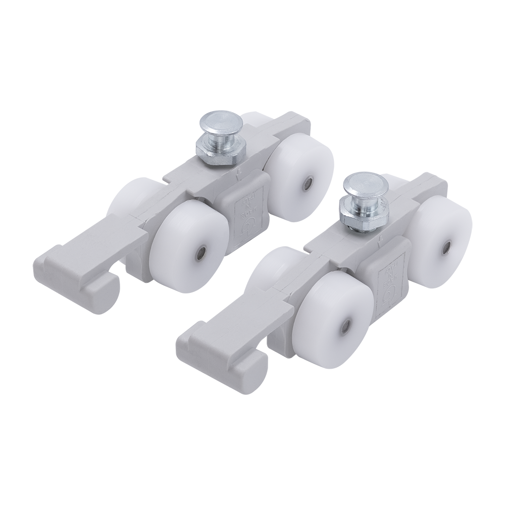 Комплект ролик-стопор SLIDING SET 1-SO 40kg NEW для синхр. открывания, дверь до 40кг фото фурнитура Махачкала