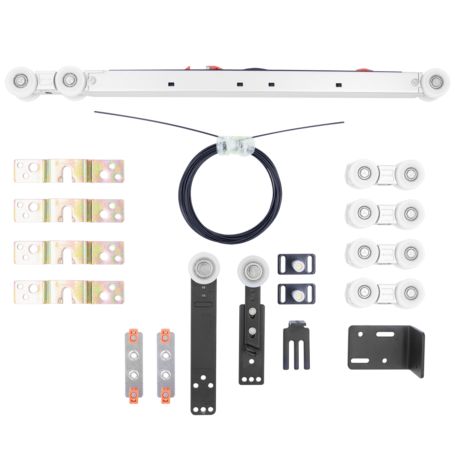 SET-TS 2+1, комплект системы TS для раздвижных дверей на 3 полотна (2 подвижных и 1 стационарное) фото купить Махачкала