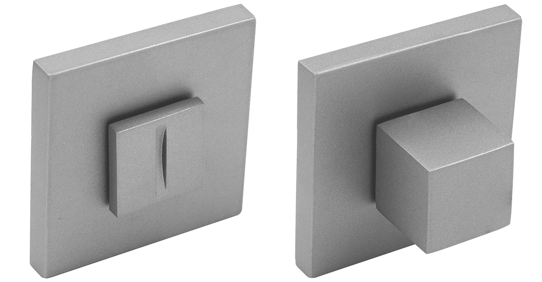 Завертка сантехническая MH-WC-S6 ASC на квадратной розетке цвет анодированный матовый хром, ЦАМ фото купить Махачкала