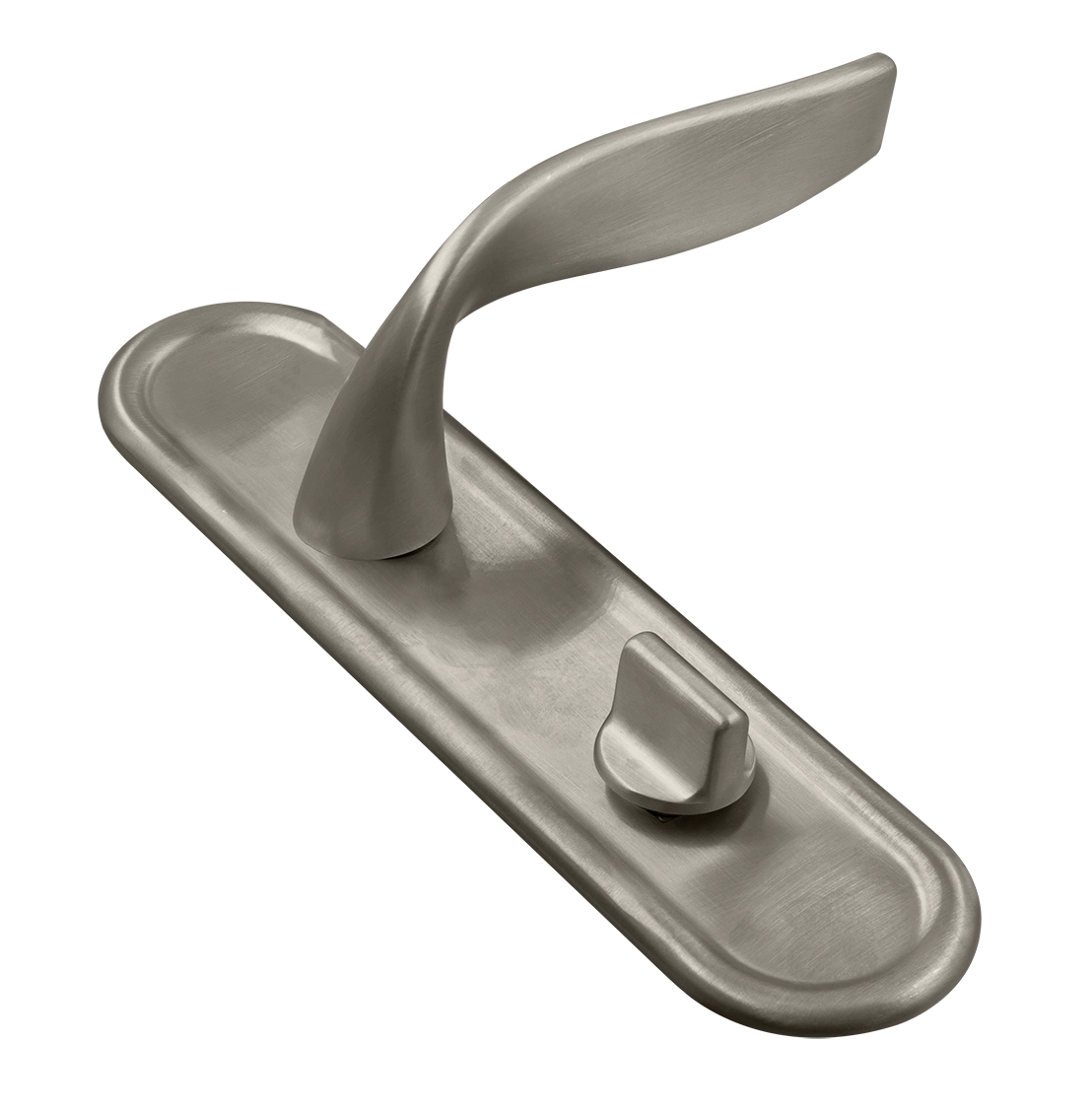 Ручка дверная SKYSCRAPER PLR SMI на планке, цвет Весенняя дымка/Spring Mist фото купить Махачкала