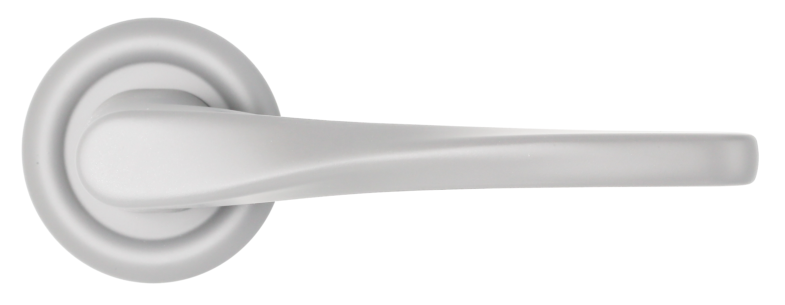 Ручка дверная THE OLYMPICS R7 SSW на круглой розетке, цвет Стокгольмский снегопад/Stockholm Snowfall фото купить в Махачкале