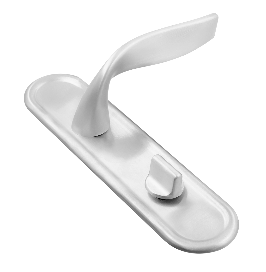 Ручка дверная SKYSCRAPER PLR SSW на планке, цвет Стокгольмский снегопад/Stockholm Snowfall фото купить Махачкала