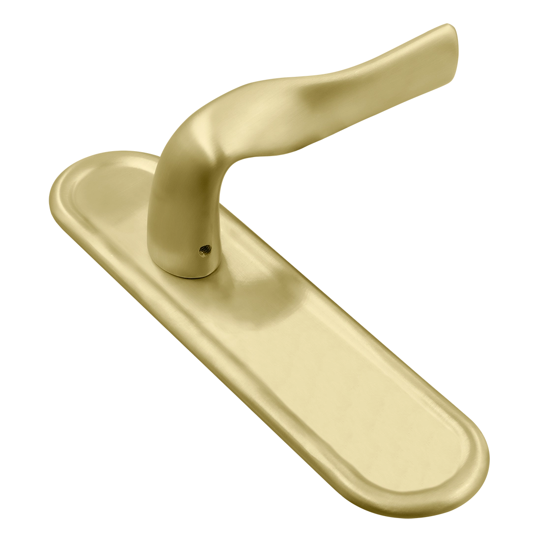 Ручка дверная LVB PLR AH на планке, цвет Осенний мёд/Autumn Honey фото купить Махачкала