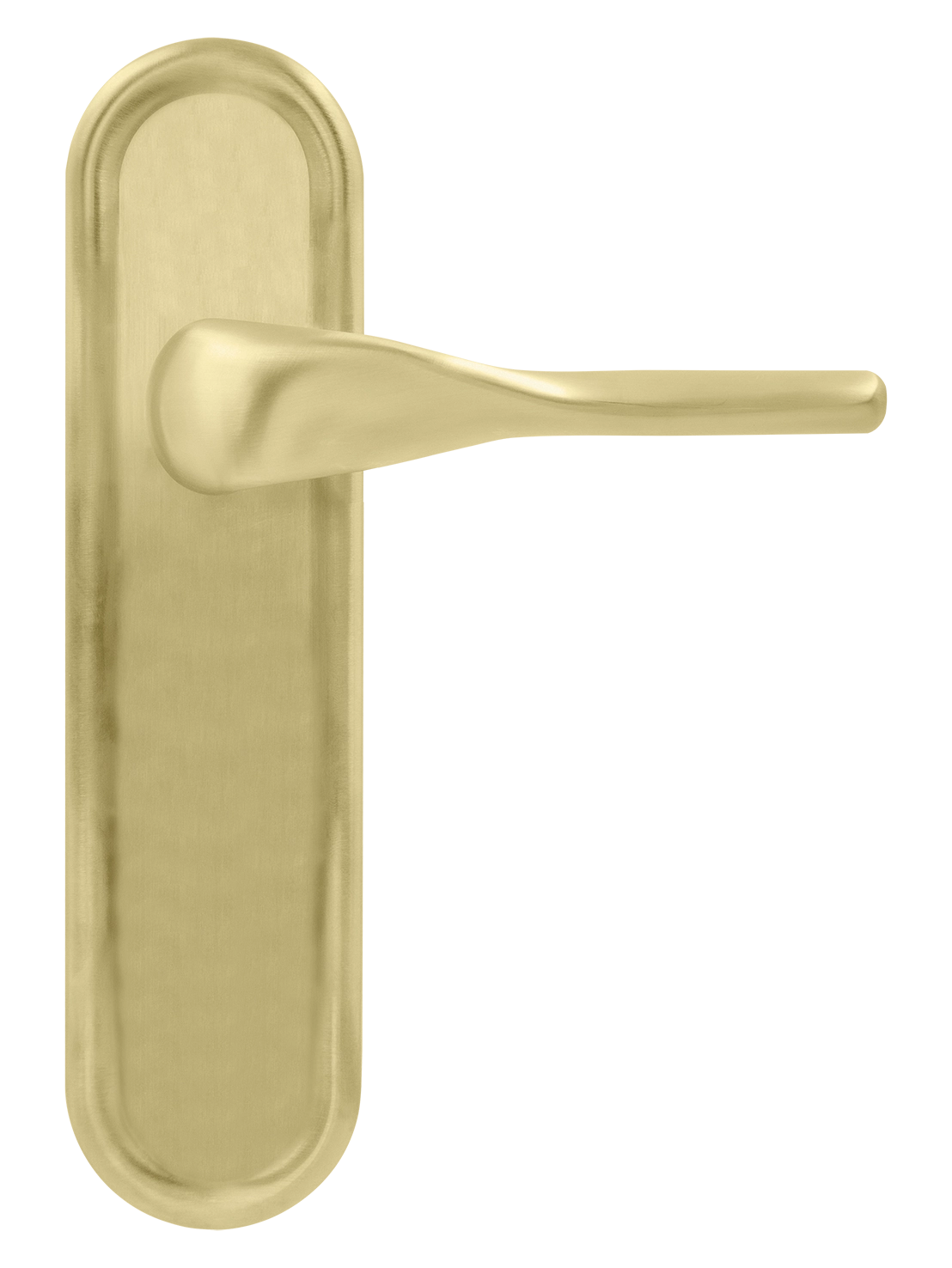 Ручка дверная LVB PLR AH на планке, цвет Осенний мёд/Autumn Honey фото купить в Махачкале