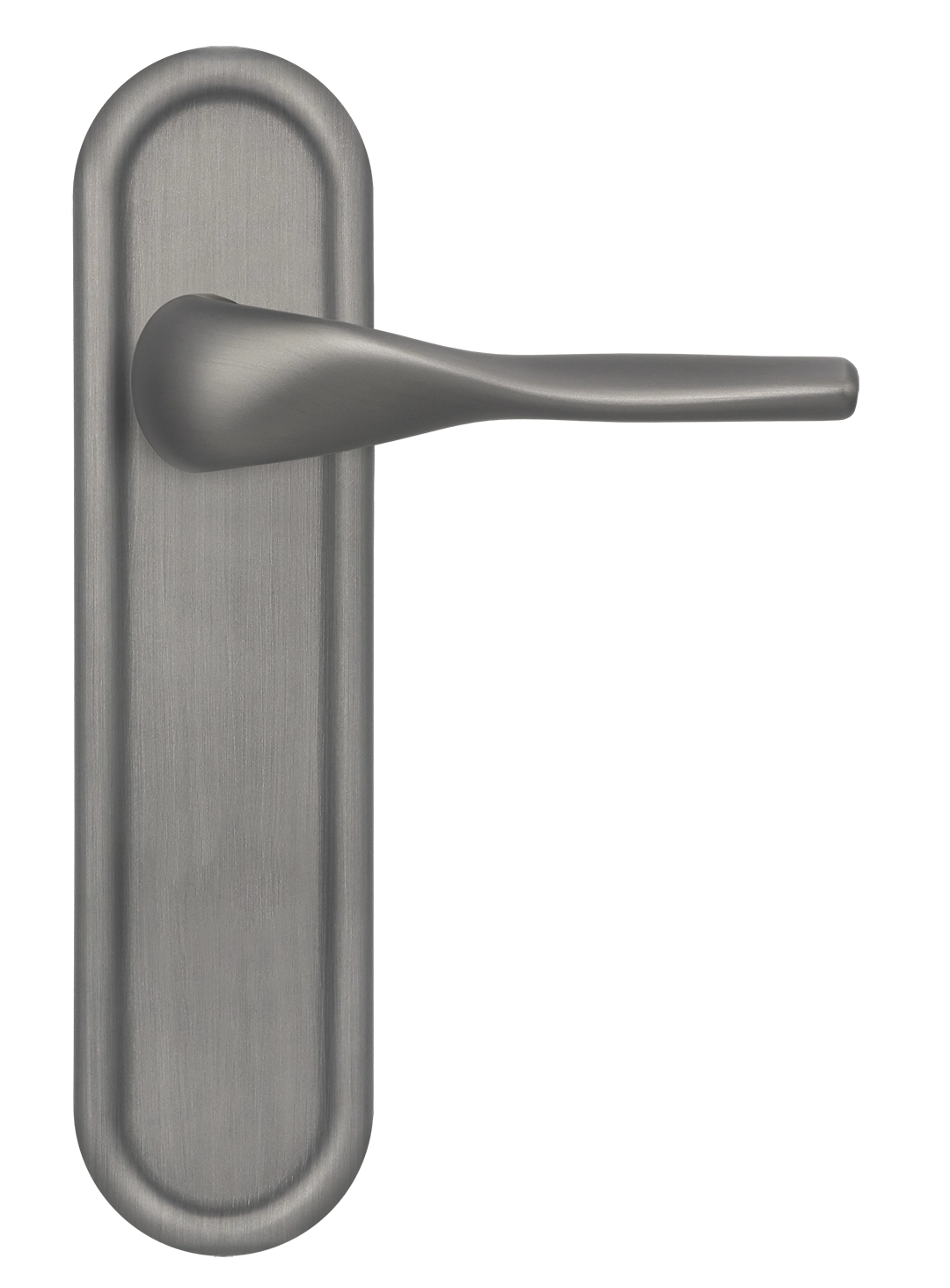 Ручка дверная LVB PLR WF на планке, цвет Зимняя стужа/Winter Frost фото купить в Махачкале