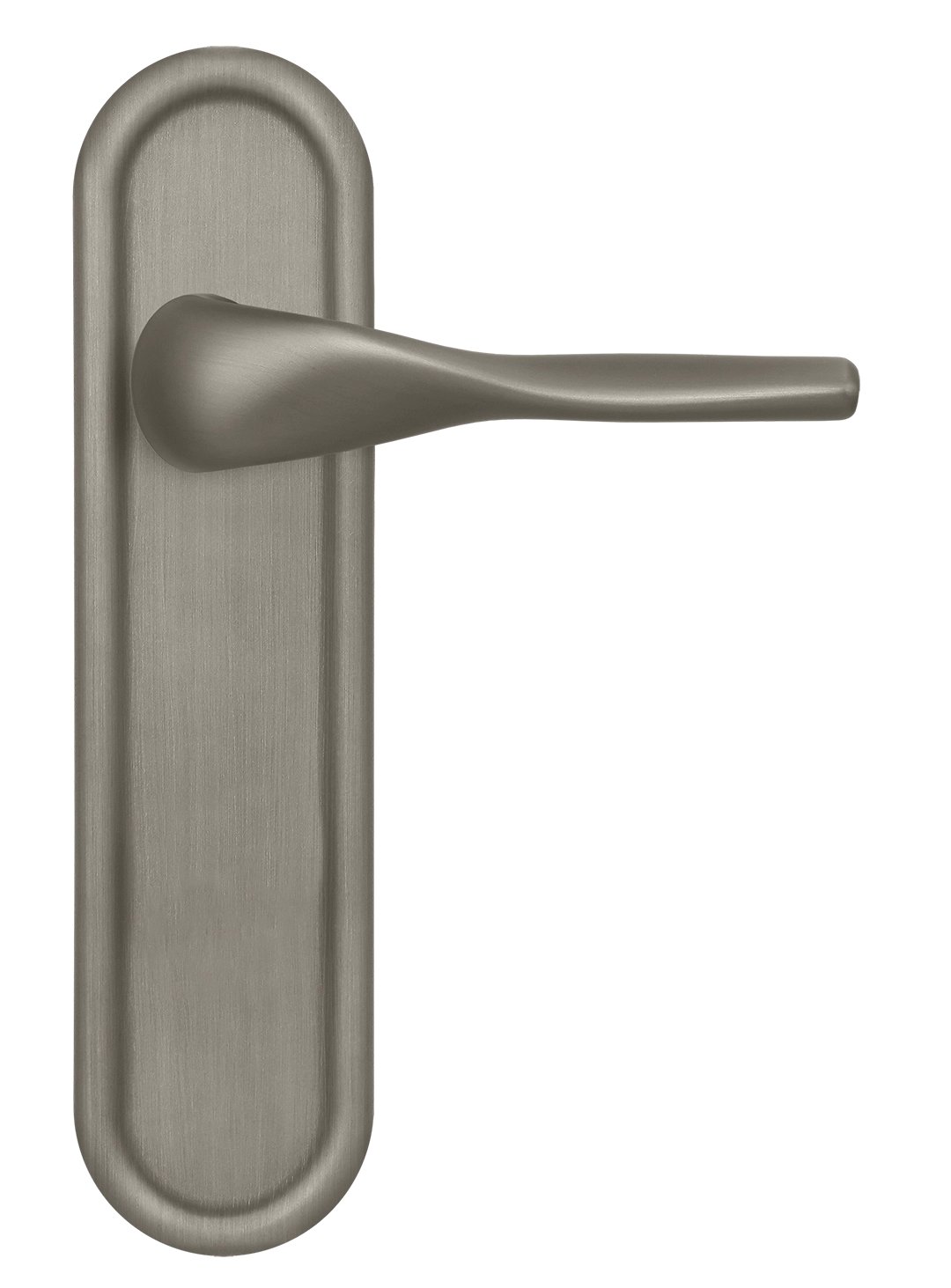 Ручка дверная LVB PLR SMI на планке, цвет Весенняя дымка/Spring Mist фото купить в Махачкале