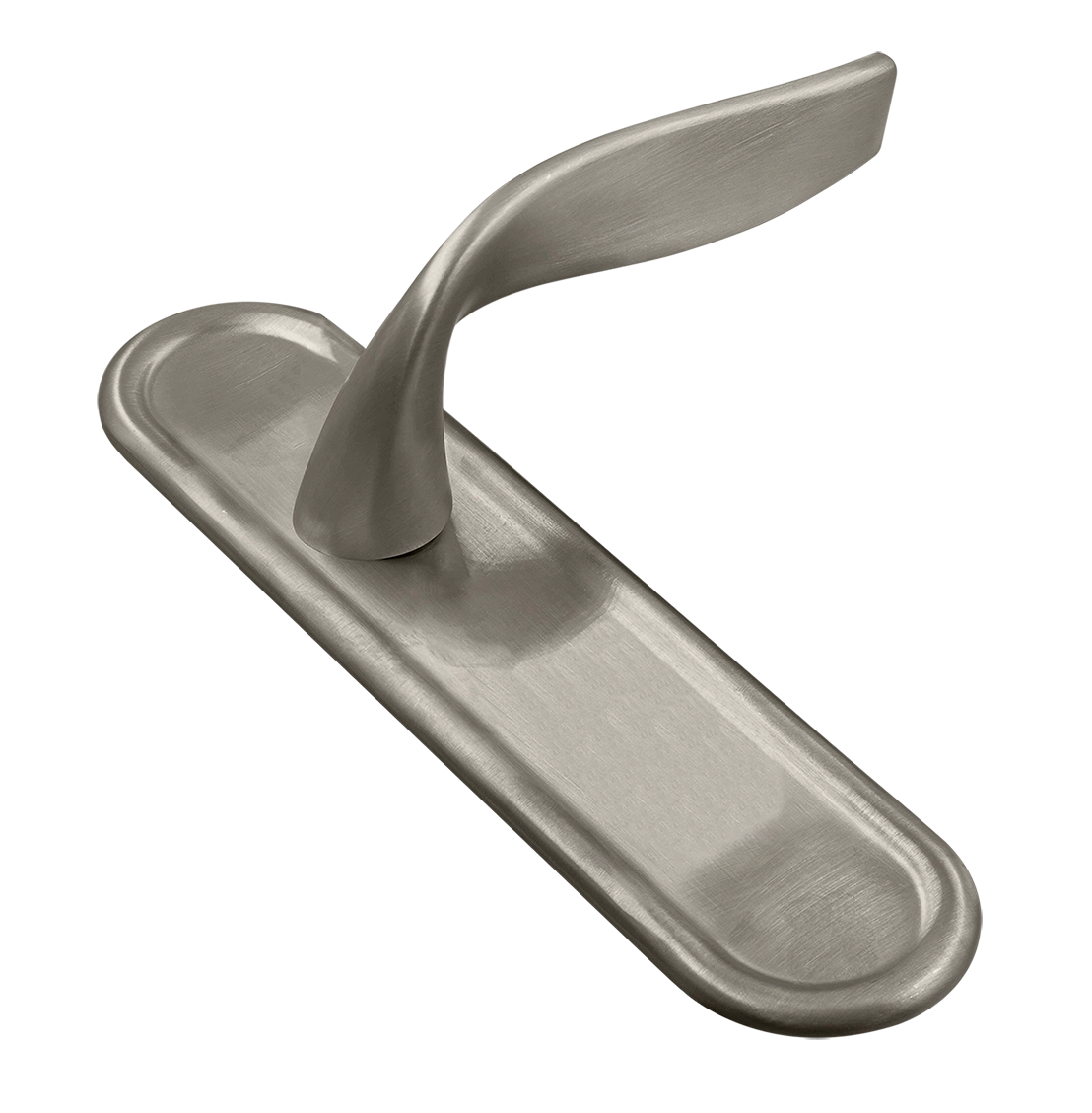 Ручка дверная SKYSCRAPER PLR SMI на планке, цвет Весенняя дымка/Spring Mist фото купить Махачкала