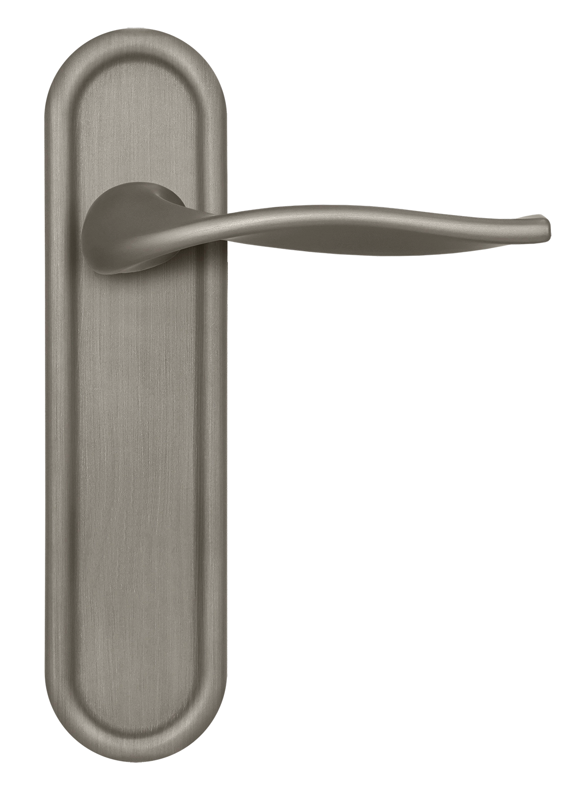 Ручка дверная SKYSCRAPER PLR SMI на планке, цвет Весенняя дымка/Spring Mist фото купить в Махачкале