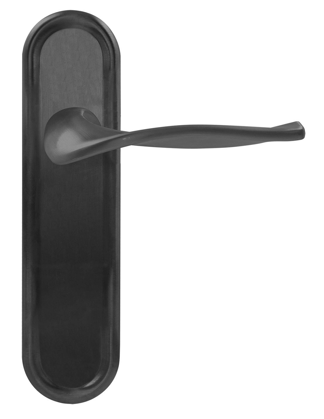 Ручка дверная SKYSCRAPER PLR SST на планке, цвет Летняя гроза/Summer Storm фото купить в Махачкале