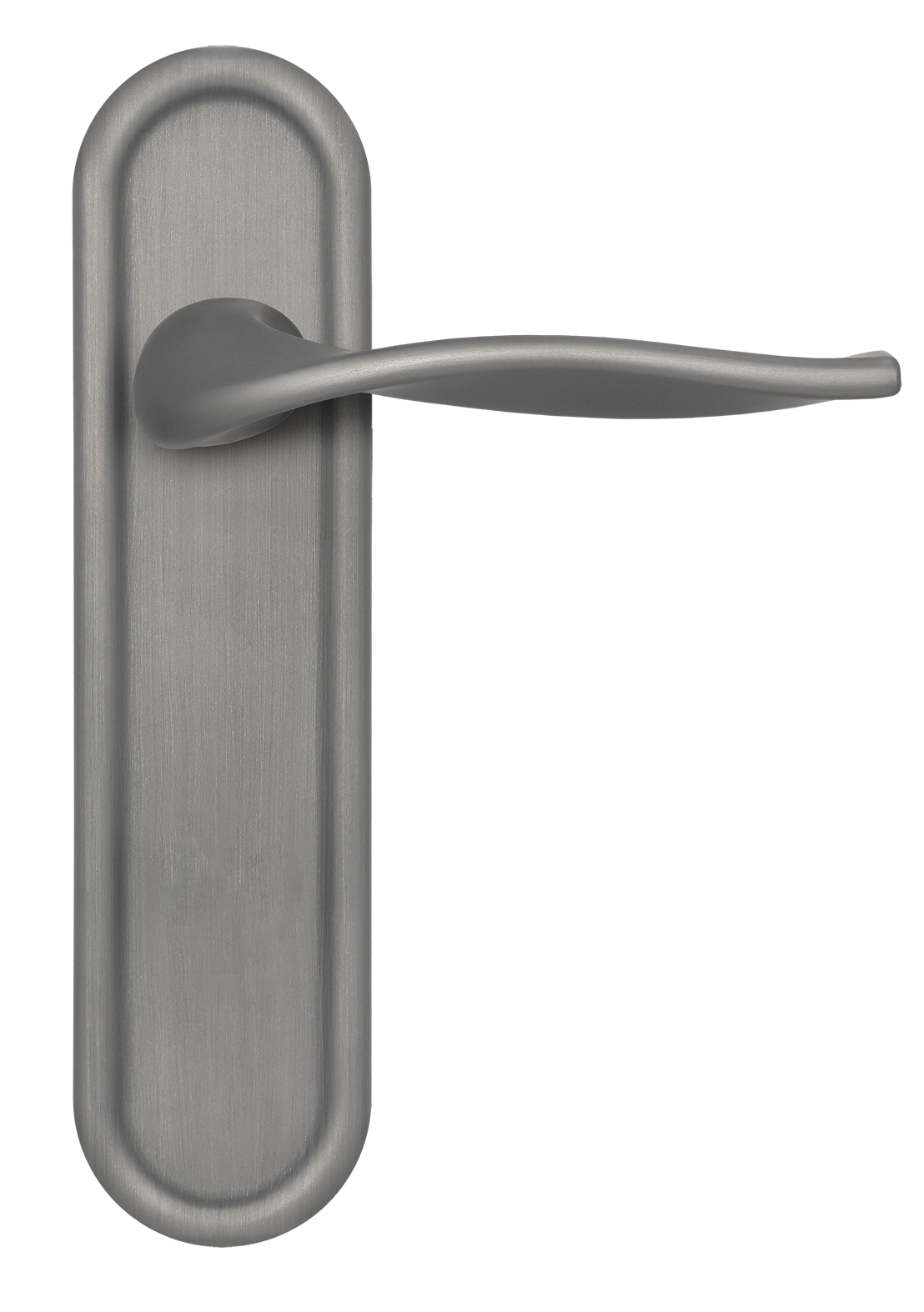 Ручка дверная SKYSCRAPER PLR WF на планке, цвет Зимняя стужа/Winter Frost фото купить в Махачкале