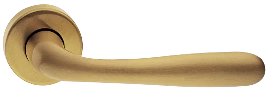 RUBINO R3-E OSA, ручка дверная, цвет - матовое золото фото купить Махачкала