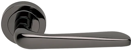 PETRA R2 NIN, ручка дверная, цвет -  черный никель фото купить Махачкала
