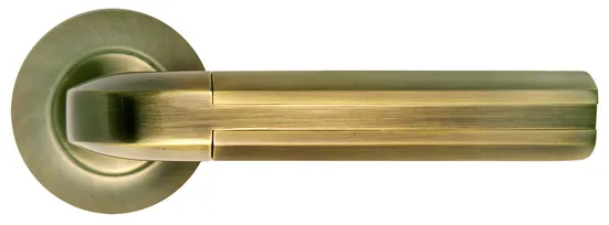 МОЗАИКА, ручка дверная MH-11 MAB/AB, цвет - бронза/ант.бронза фото купить Махачкала