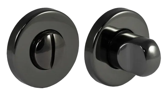 LUX-WC-R3-E NIN, завертка сантехническая, цвет - черный никель фото купить Махачкала