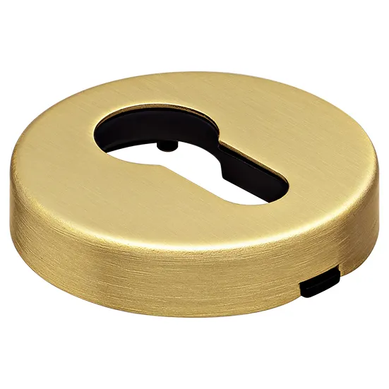 LUX-KH-R3 OSA, накладка на евроцилиндр, цвет -  матовое золото фото купить Махачкала
