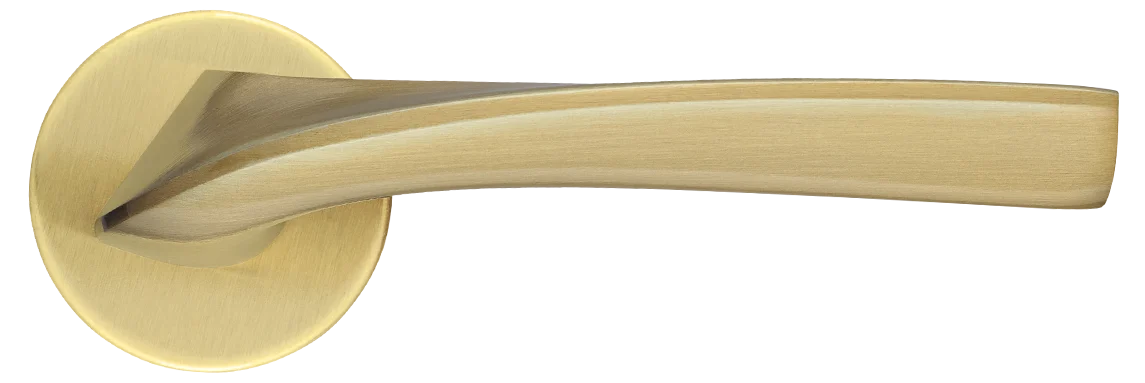 COMETA R5 OSA,  ручка дверная, цвет -  матовое золото фото купить в Махачкале