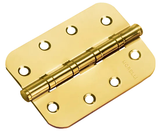 MS-C 100X70X2.5-4BB SG, петля стальная скругленная универсальная, цвет - мат.золото фото купить Махачкала